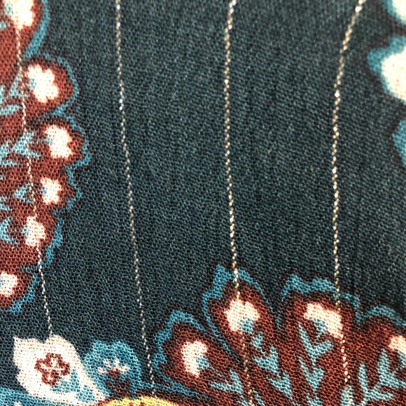 Gypsies & Moondust Shine Smocked Top - Picture 7 of 8